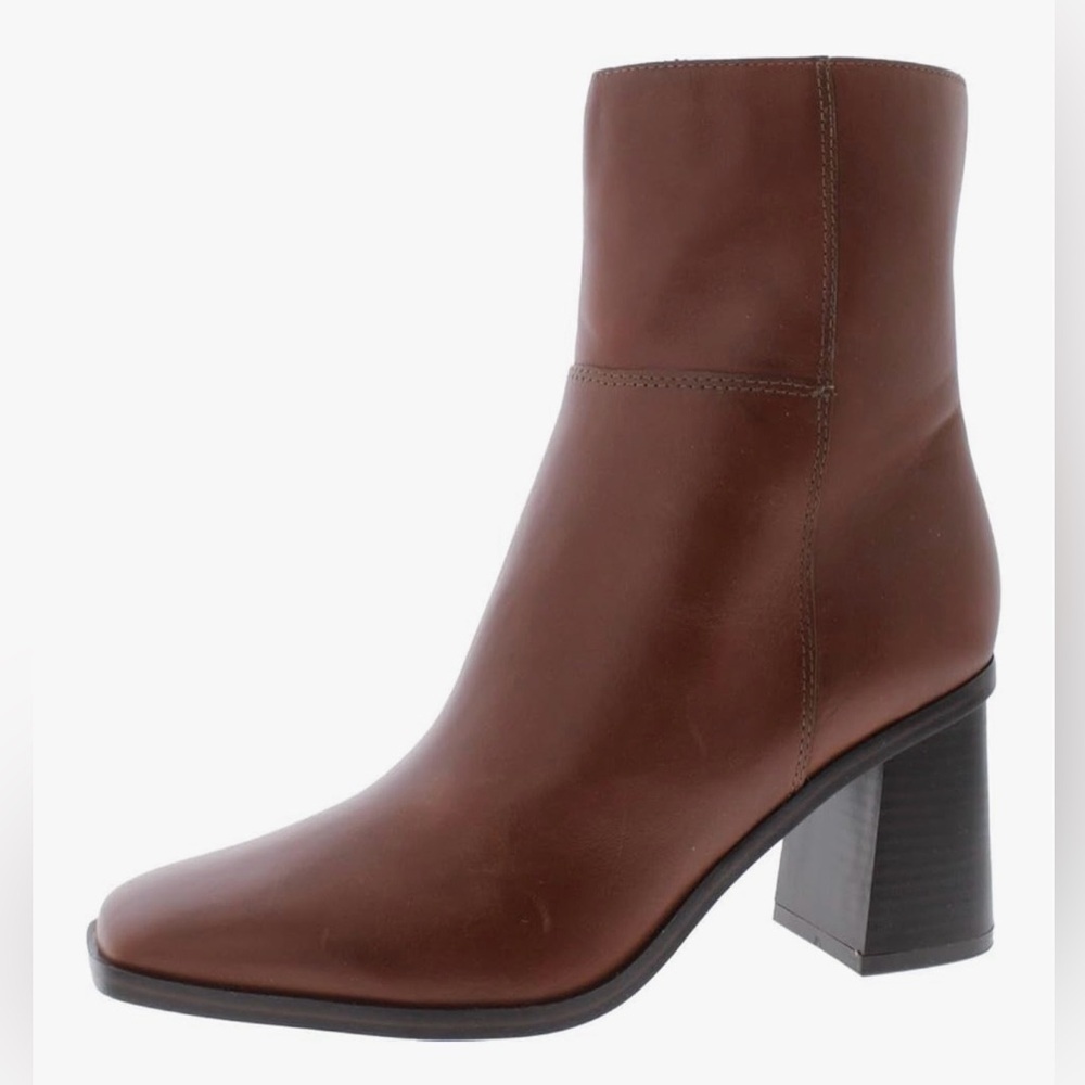 Marc Fiaher DAIREY Elegant Brown Ankle Boots Size 8.5